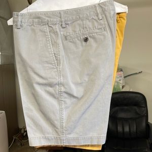 LANDS END… gray shorts, size 32